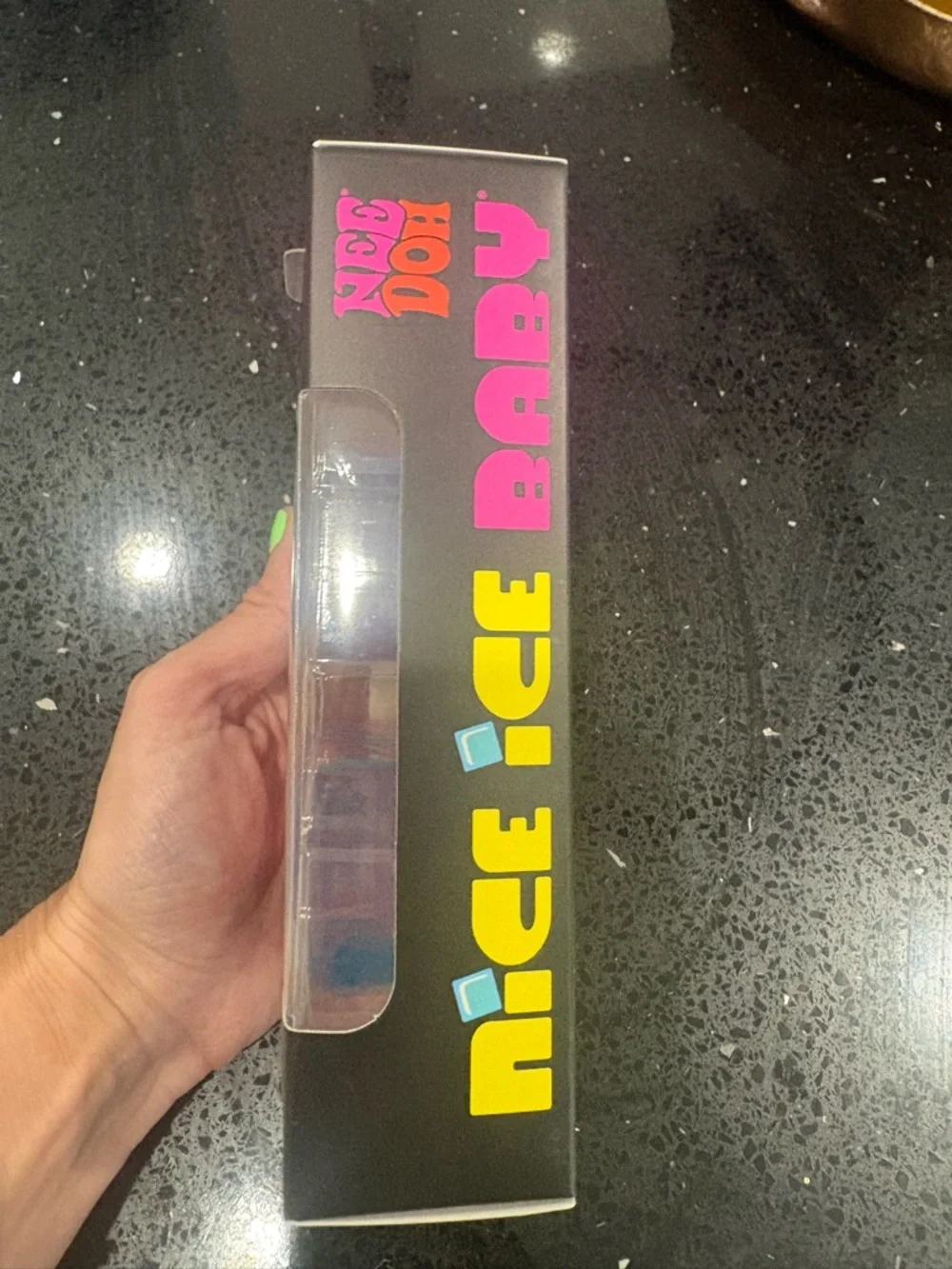 Nee Doh Nice Ice Baby Super Solid Squish Set - Blue, Purple, Pink, New in Box - Picture 3 of 7